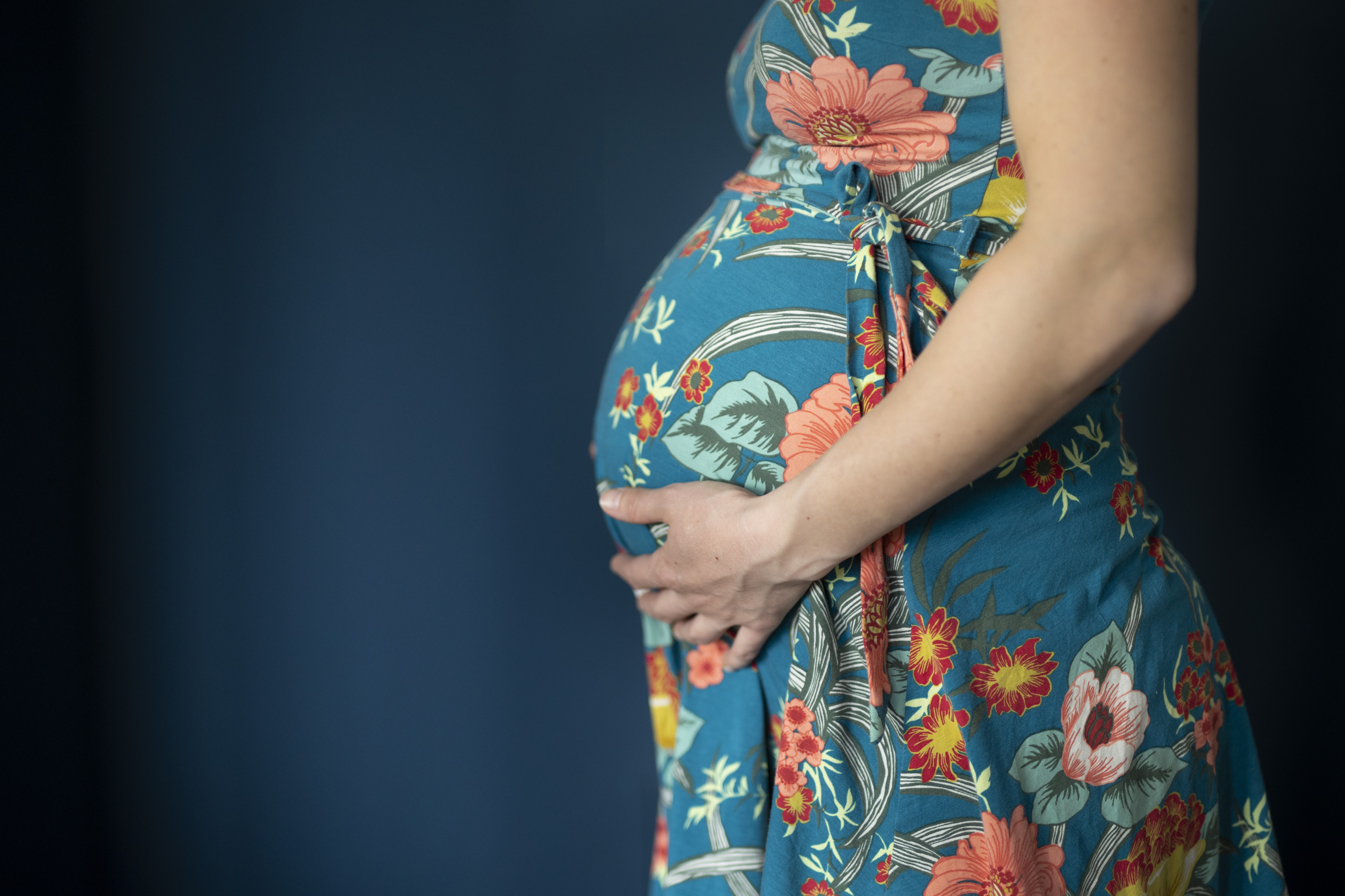 Bauch einer Schwangeren