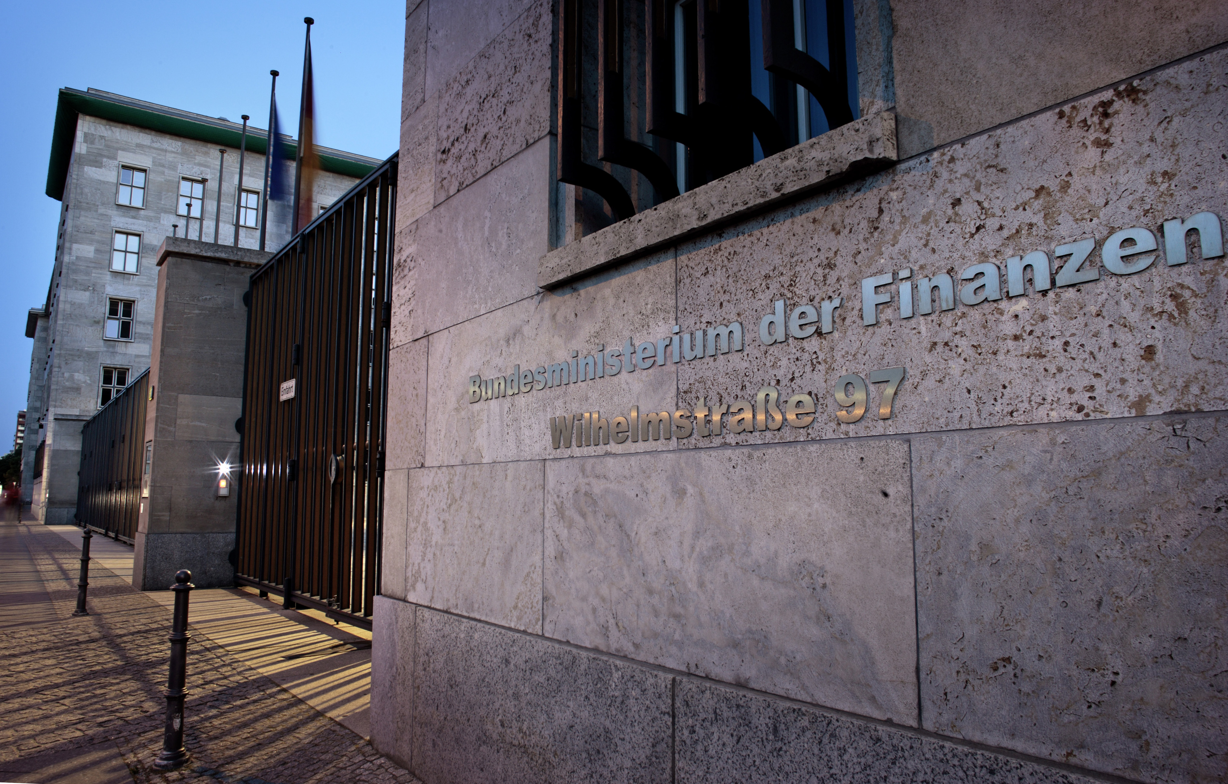 Gebäude des Bundesfinanzministeriums von außen