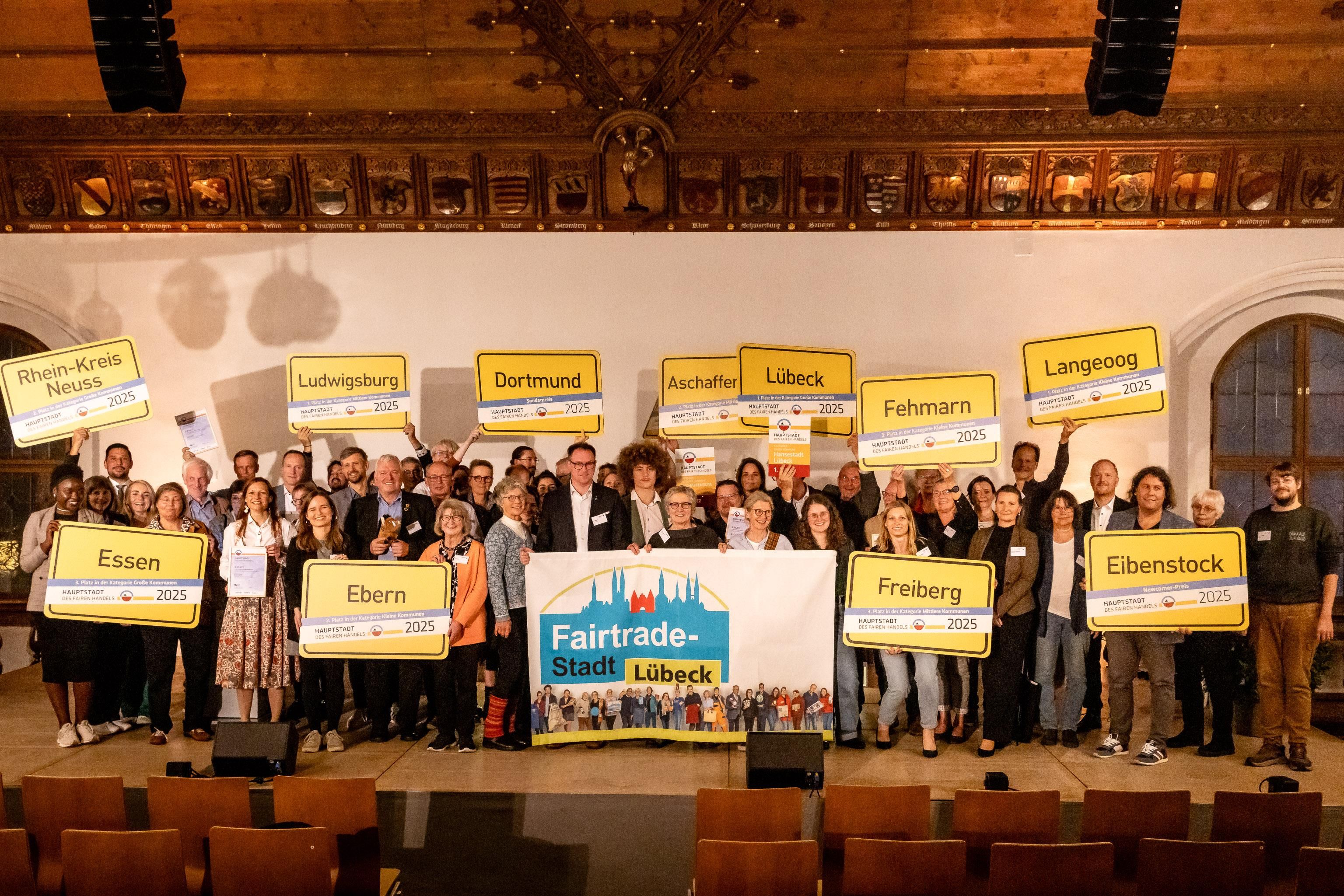 In München wurden die „Hauptstädte des Fairen Handels” gekürt.