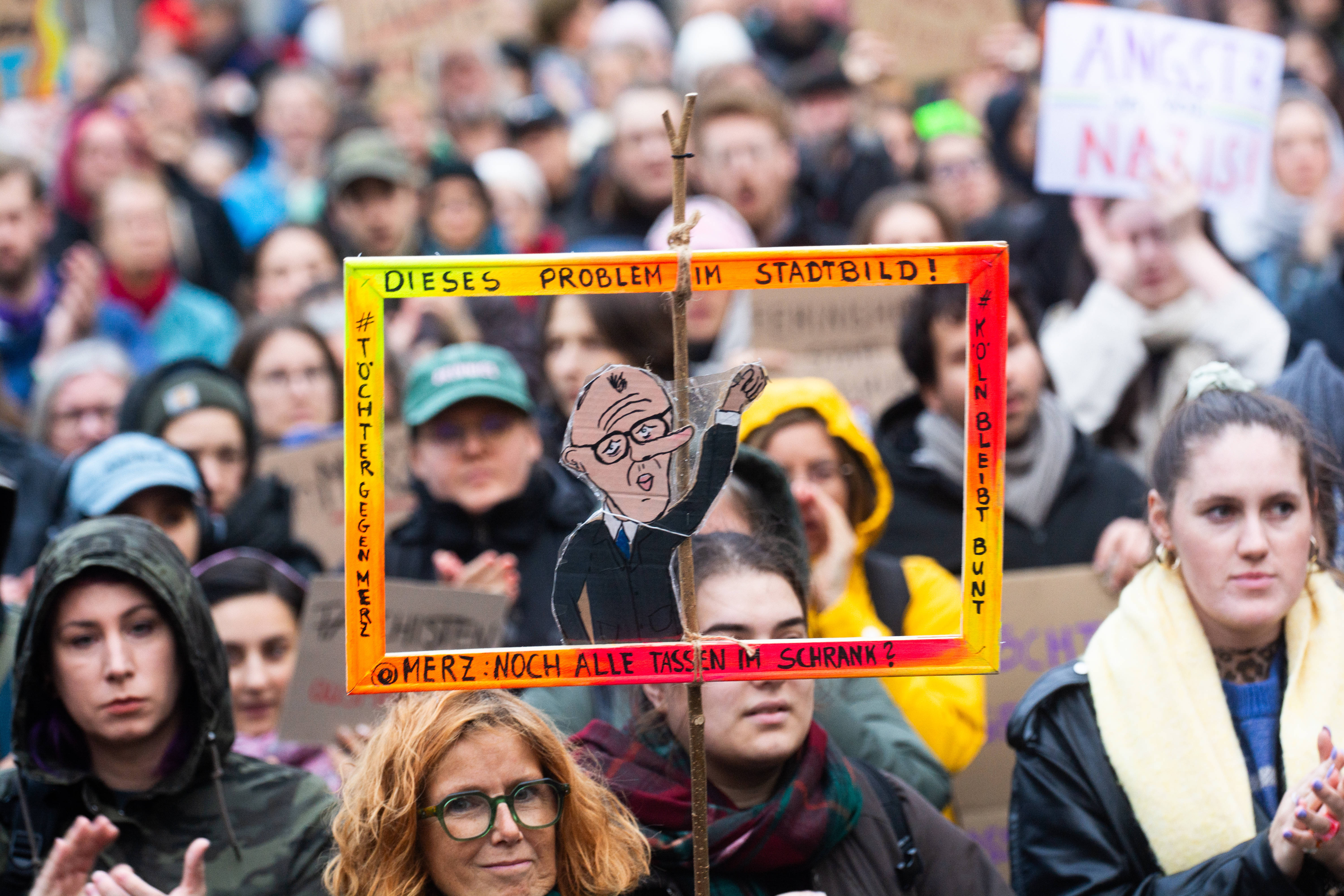 Demonstration in Köln