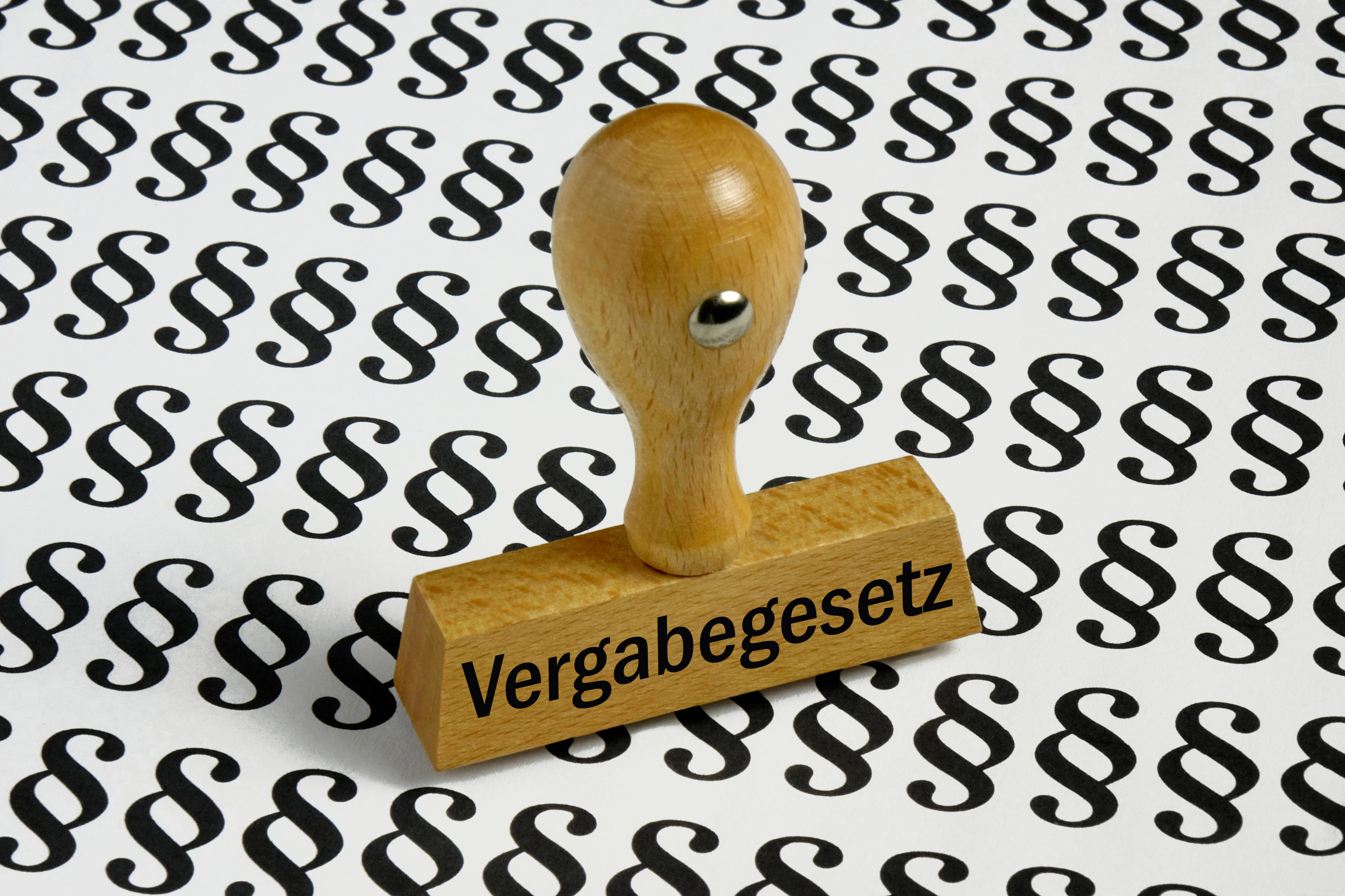 Stempel Vergabegesetz