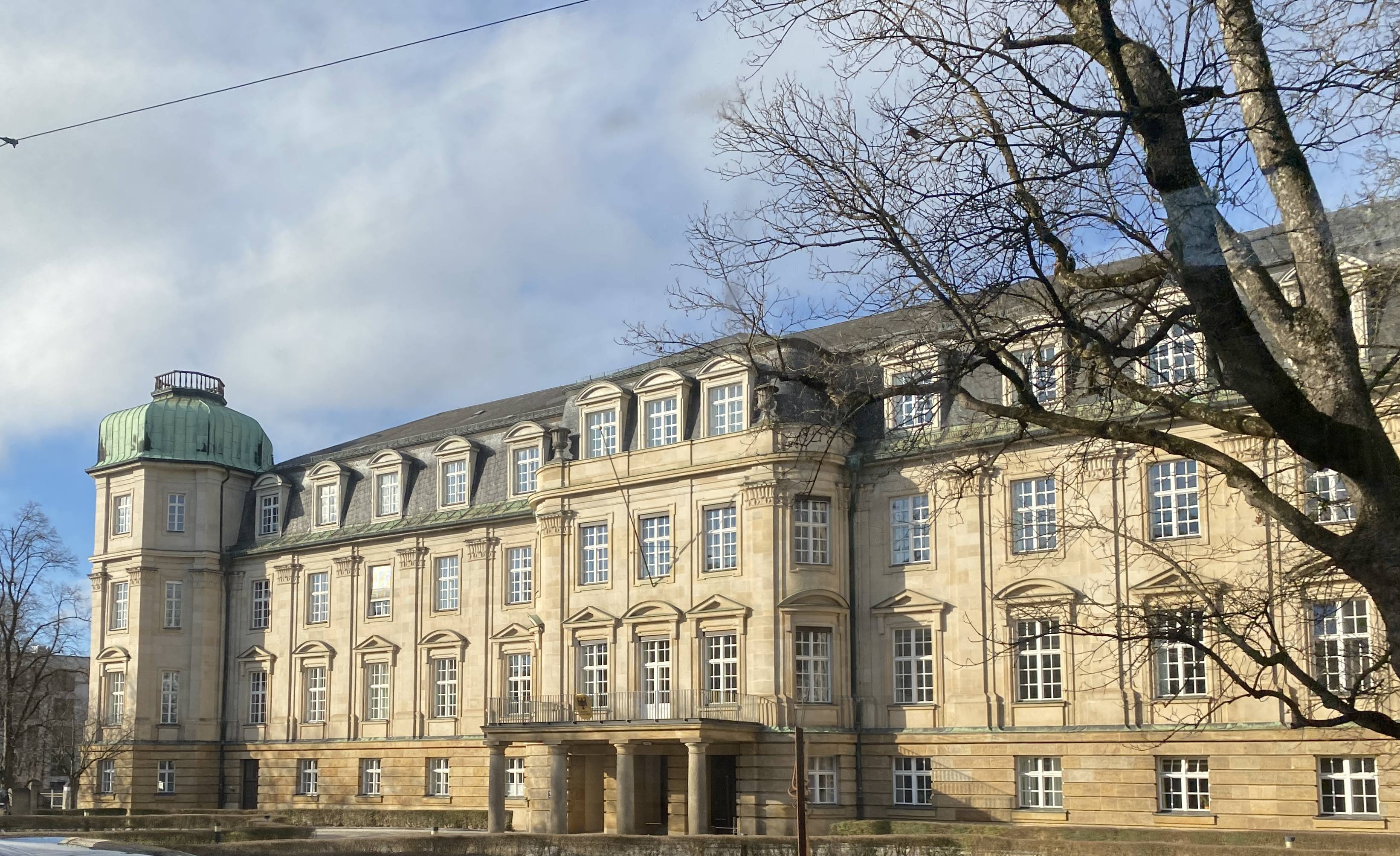 Fassade Bundesfinanzhof in München