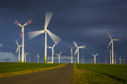 Windkraft-Anlage in Sachsen-Anhalt