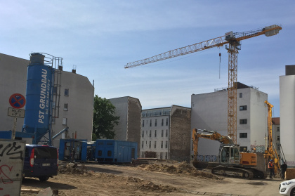 Wohnungsbauprojekt in Berlin-Friedrichshain